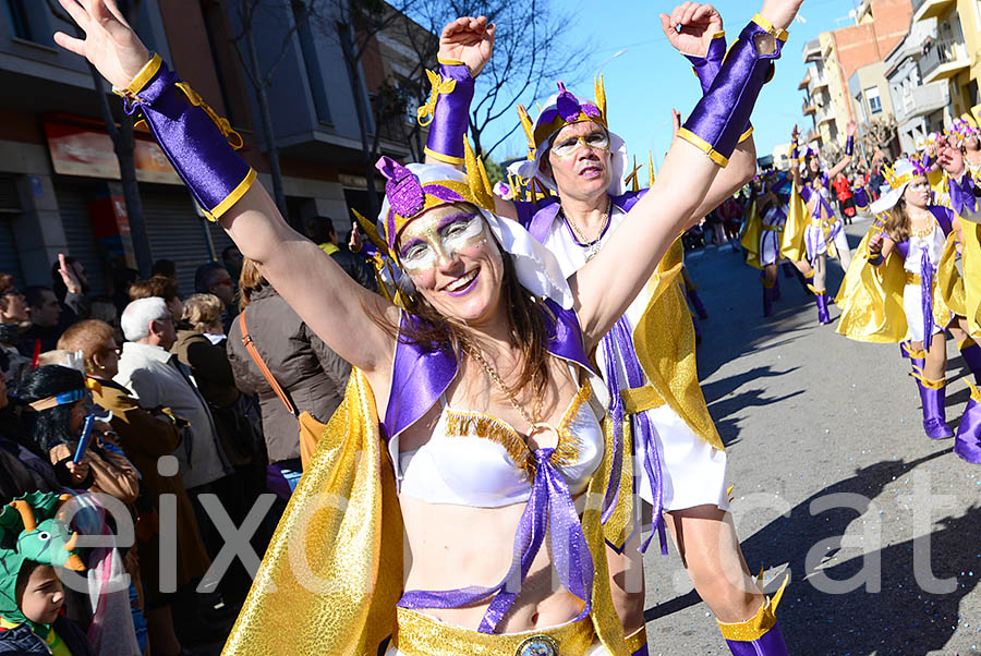 Carnaval de Santa Margarida i els Monjos 2016. Rua del Carnaval de Santa Margarida i els Monjos 2016