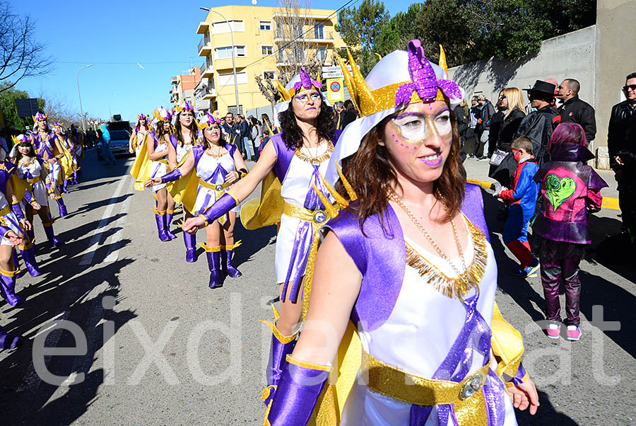 Carnaval de Santa Margarida i els Monjos 2016. Rua del Carnaval de Santa Margarida i els Monjos 2016