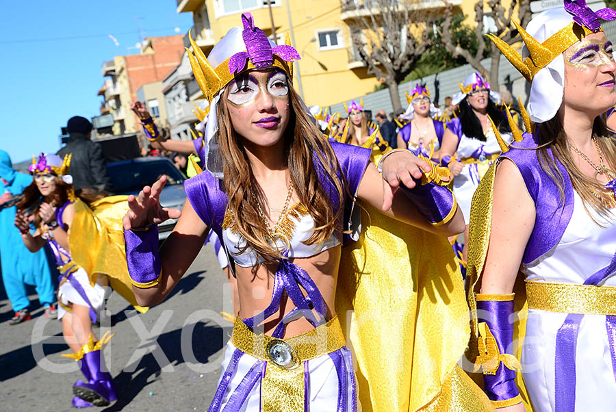 Carnaval de Santa Margarida i els Monjos 2016. Rua del Carnaval de Santa Margarida i els Monjos 2016