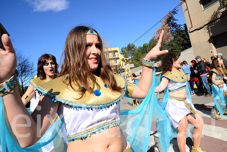 Carnaval de Santa Margarida i els Monjos 2016. Rua del Carnaval de Santa Margarida i els Monjos 2016