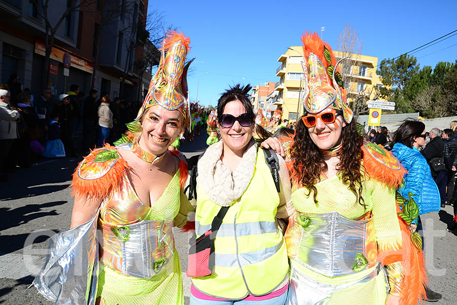 Carnaval de Santa Margarida i els Monjos 2016. Rua del Carnaval de Santa Margarida i els Monjos 2016