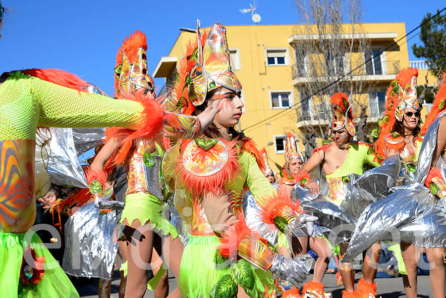 Carnaval de Santa Margarida i els Monjos 2016. Rua del Carnaval de Santa Margarida i els Monjos 2016