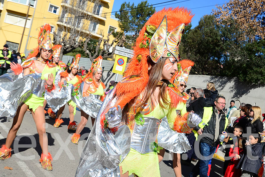 Carnaval de Santa Margarida i els Monjos 2016. Rua del Carnaval de Santa Margarida i els Monjos 2016