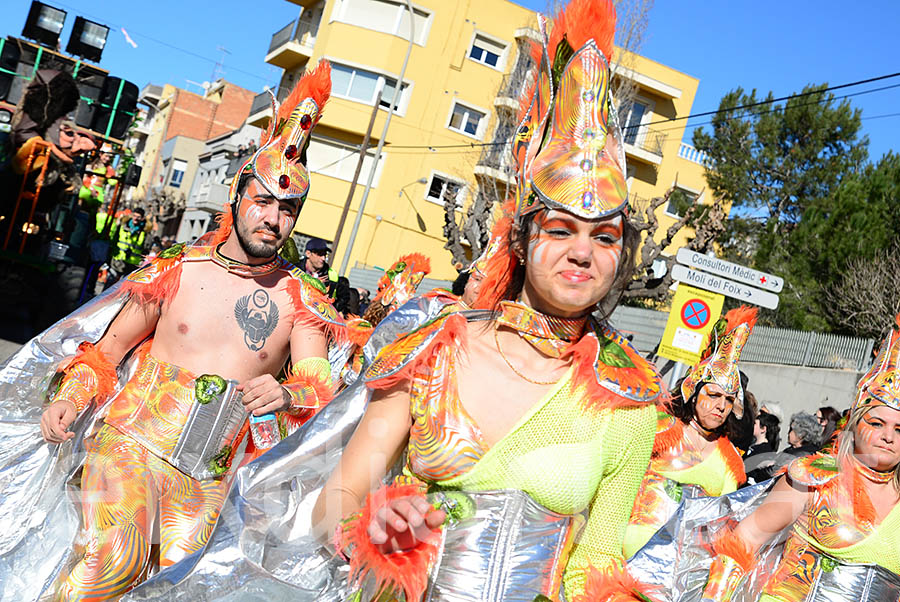 Carnaval de Santa Margarida i els Monjos 2016. Rua del Carnaval de Santa Margarida i els Monjos 2016