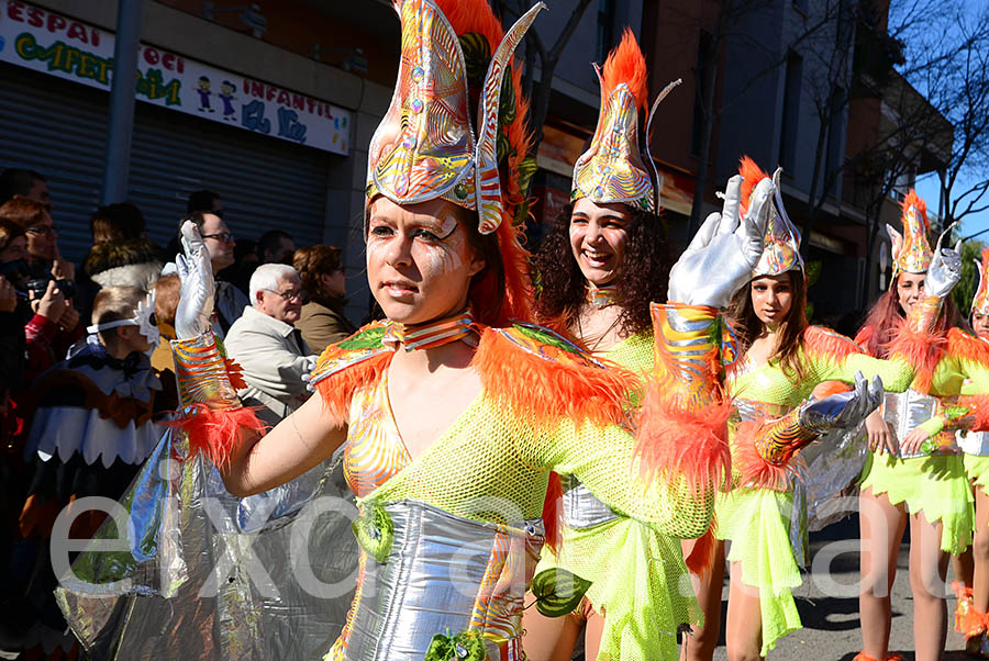 Carnaval de Santa Margarida i els Monjos 2016. Rua del Carnaval de Santa Margarida i els Monjos 2016