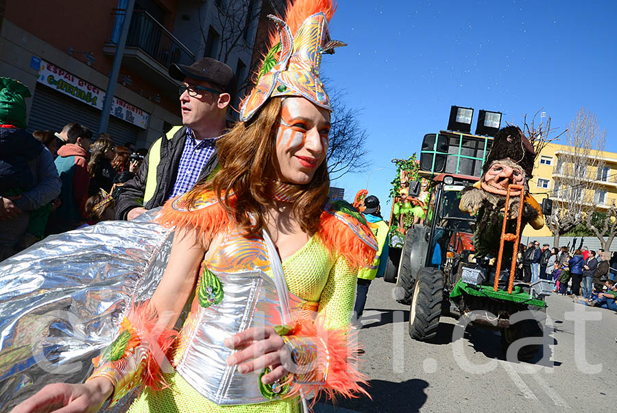 Carnaval de Santa Margarida i els Monjos 2016. Rua del Carnaval de Santa Margarida i els Monjos 2016