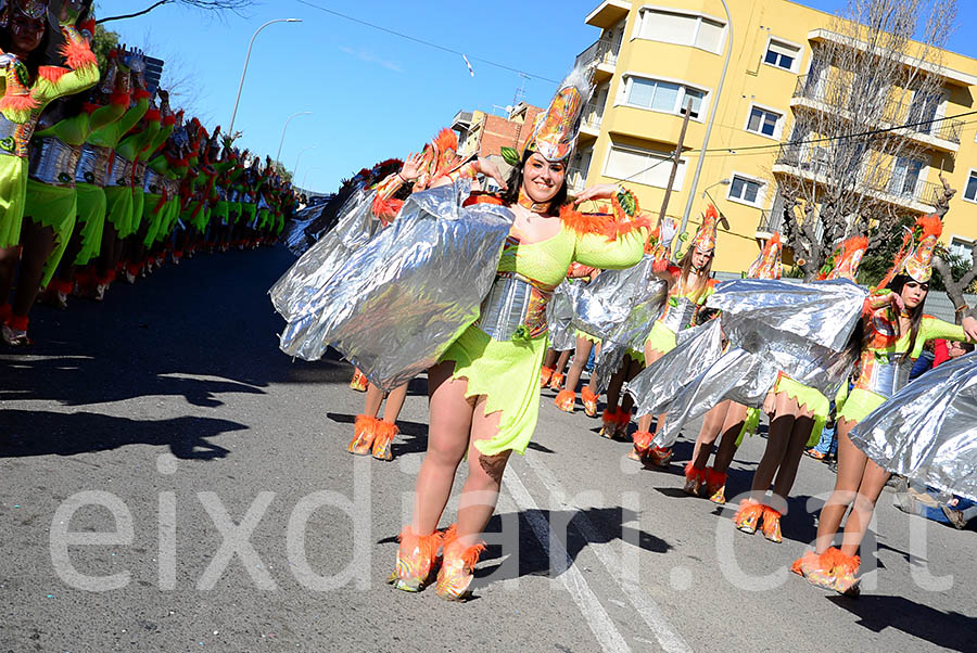 Carnaval de Santa Margarida i els Monjos 2016. Rua del Carnaval de Santa Margarida i els Monjos 2016