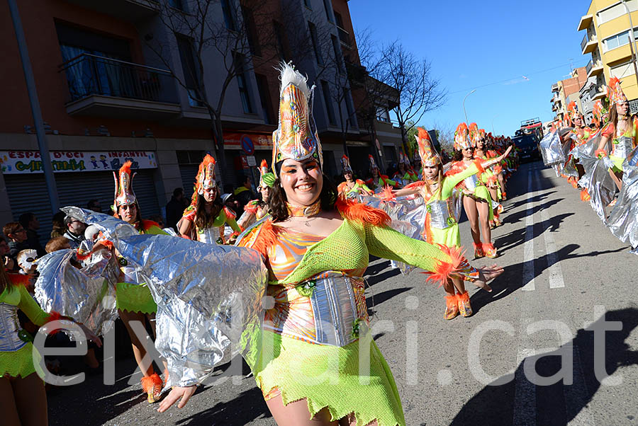 Carnaval de Santa Margarida i els Monjos 2016. Rua del Carnaval de Santa Margarida i els Monjos 2016