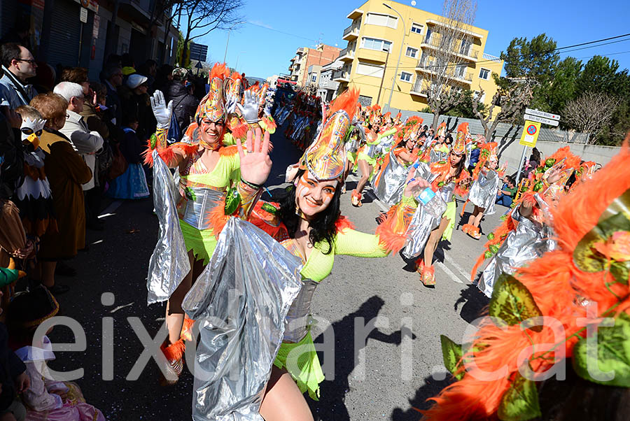 Carnaval de Santa Margarida i els Monjos 2016. Rua del Carnaval de Santa Margarida i els Monjos 2016