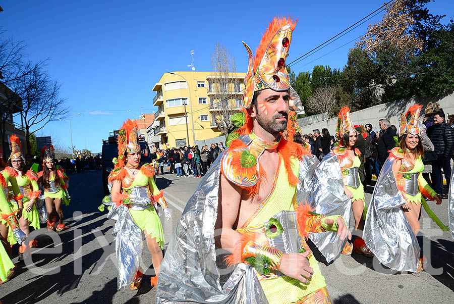 Carnaval de Santa Margarida i els Monjos 2016. Rua del Carnaval de Santa Margarida i els Monjos 2016