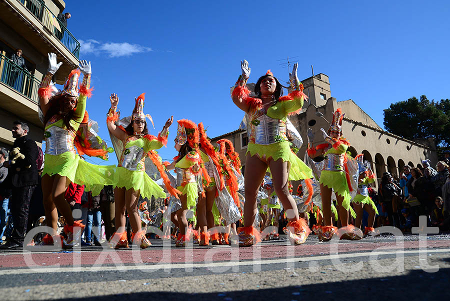 Carnaval de Santa Margarida i els Monjos 2016. Rua del Carnaval de Santa Margarida i els Monjos 2016