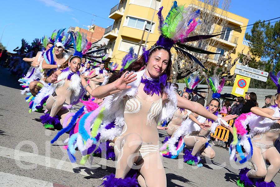 Carnaval de Santa Margarida i els Monjos 2016. Rua del Carnaval de Santa Margarida i els Monjos 2016