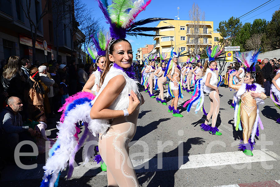 Carnaval de Santa Margarida i els Monjos 2016. Rua del Carnaval de Santa Margarida i els Monjos 2016