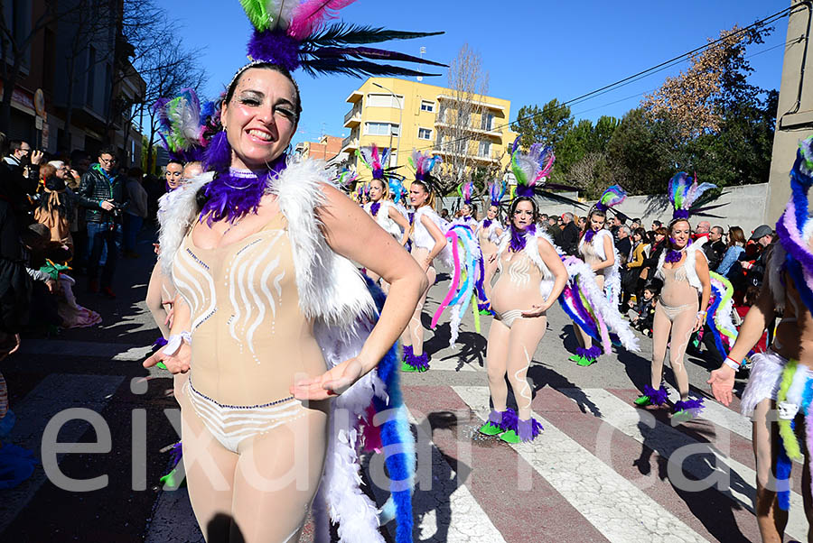 Carnaval de Santa Margarida i els Monjos 2016. Rua del Carnaval de Santa Margarida i els Monjos 2016