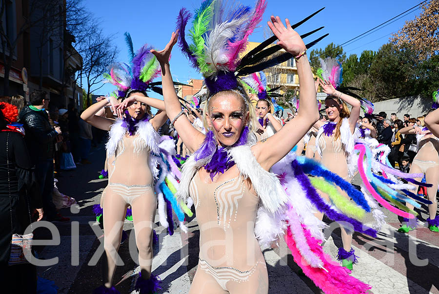 Carnaval de Santa Margarida i els Monjos 2016. Rua del Carnaval de Santa Margarida i els Monjos 2016