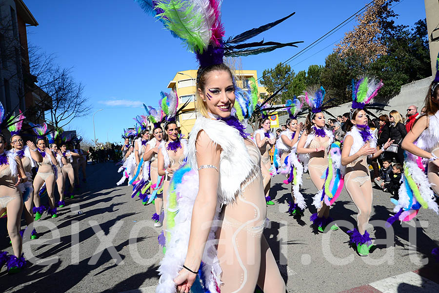 Carnaval de Santa Margarida i els Monjos 2016. Rua del Carnaval de Santa Margarida i els Monjos 2016