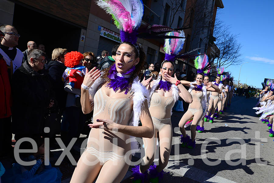 Carnaval de Santa Margarida i els Monjos 2016. Rua del Carnaval de Santa Margarida i els Monjos 2016