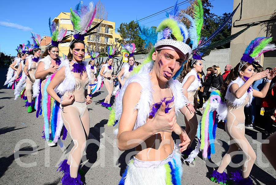 Carnaval de Santa Margarida i els Monjos 2016. Rua del Carnaval de Santa Margarida i els Monjos 2016