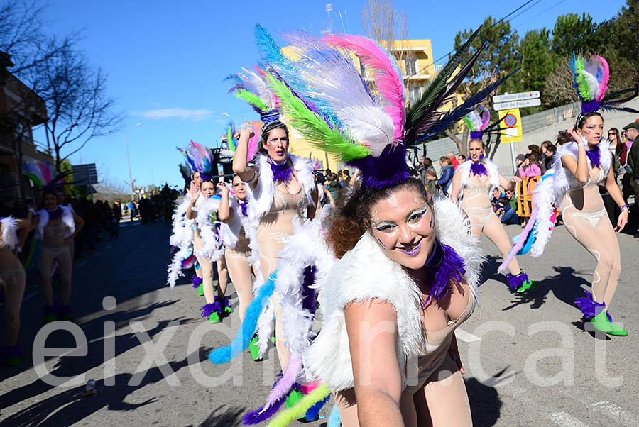 Carnaval de Santa Margarida i els Monjos 2016. Rua del Carnaval de Santa Margarida i els Monjos 2016