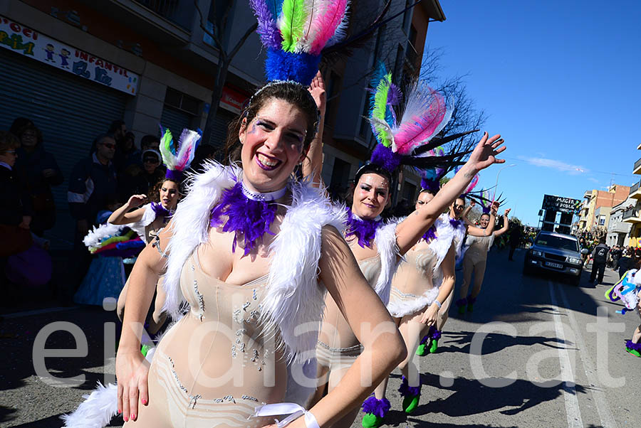 Carnaval de Santa Margarida i els Monjos 2016. Rua del Carnaval de Santa Margarida i els Monjos 2016