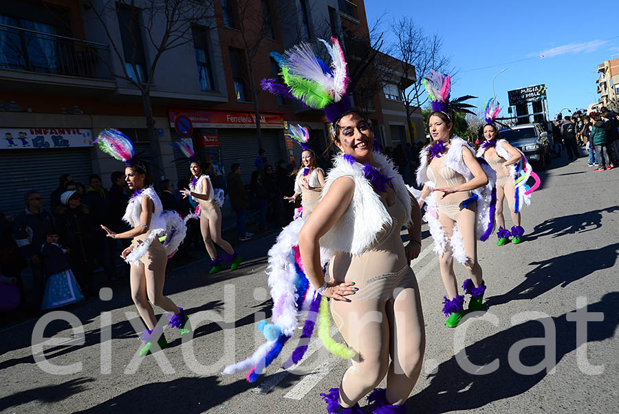 Carnaval de Santa Margarida i els Monjos 2016. Rua del Carnaval de Santa Margarida i els Monjos 2016