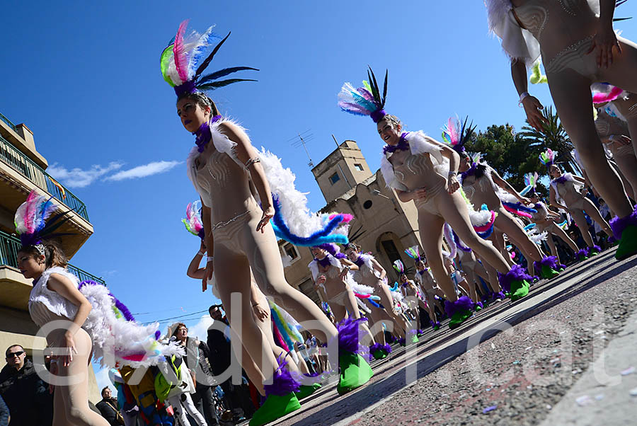 Carnaval de Santa Margarida i els Monjos 2016. Rua del Carnaval de Santa Margarida i els Monjos 2016