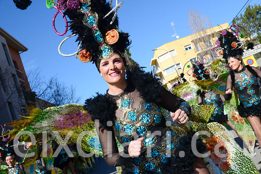 Carnaval de Santa Margarida i els Monjos 2016. Rua del Carnaval de Santa Margarida i els Monjos 2016