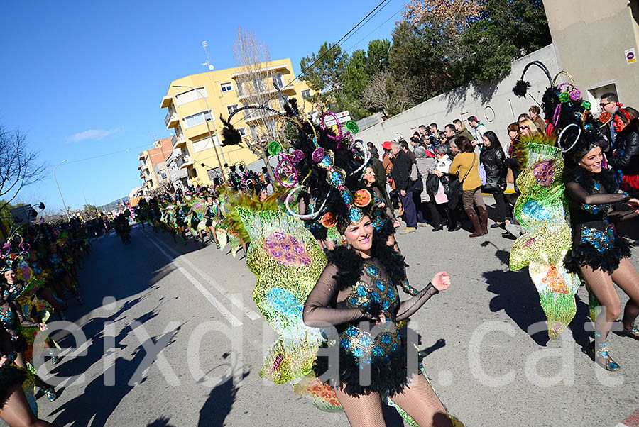 Carnaval de Santa Margarida i els Monjos 2016. Rua del Carnaval de Santa Margarida i els Monjos 2016