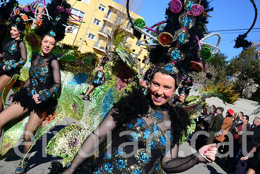 Carnaval de Santa Margarida i els Monjos 2016. Rua del Carnaval de Santa Margarida i els Monjos 2016