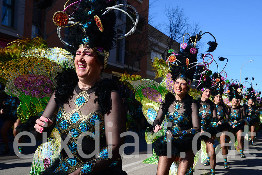 Carnaval de Santa Margarida i els Monjos 2016. Rua del Carnaval de Santa Margarida i els Monjos 2016