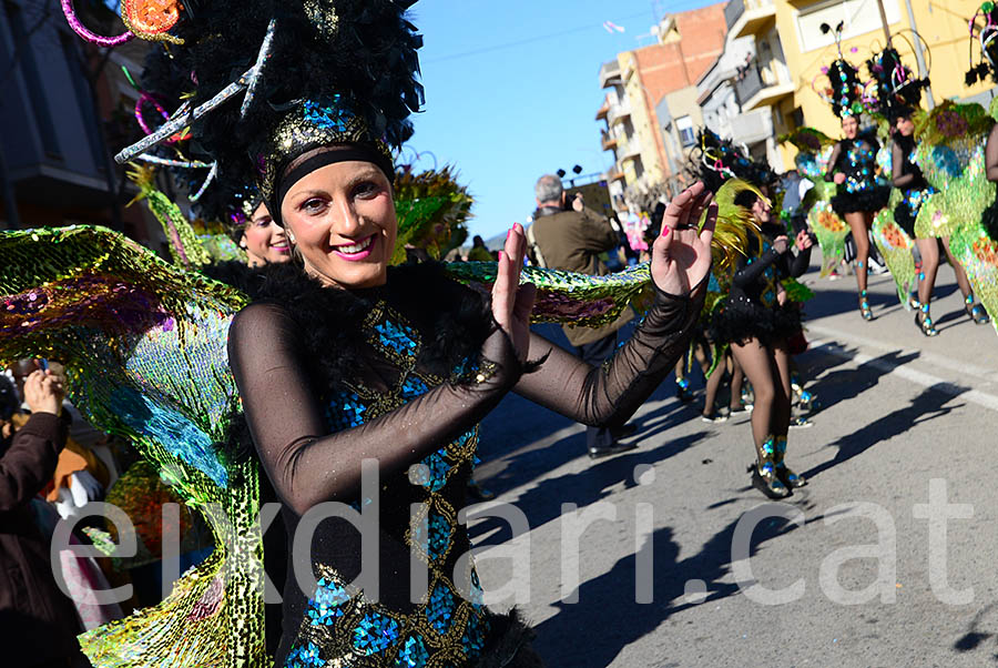 Carnaval de Santa Margarida i els Monjos 2016. Rua del Carnaval de Santa Margarida i els Monjos 2016