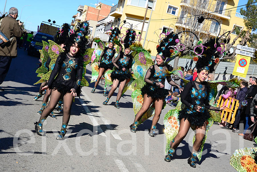 Carnaval de Santa Margarida i els Monjos 2016. Rua del Carnaval de Santa Margarida i els Monjos 2016