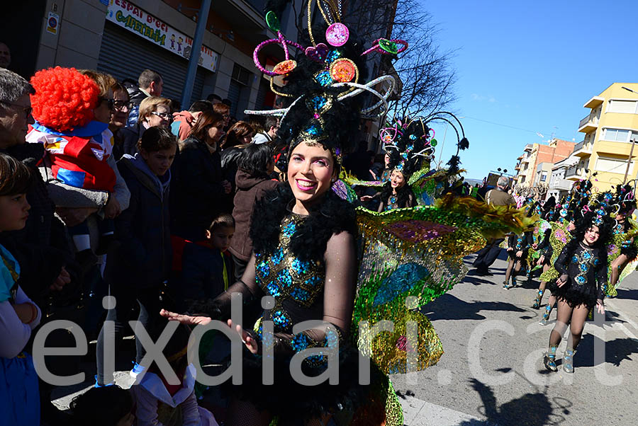 Carnaval de Santa Margarida i els Monjos 2016. Rua del Carnaval de Santa Margarida i els Monjos 2016