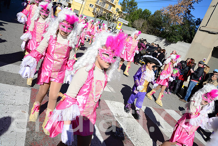 Carnaval de Santa Margarida i els Monjos 2016. Rua del Carnaval de Santa Margarida i els Monjos 2016