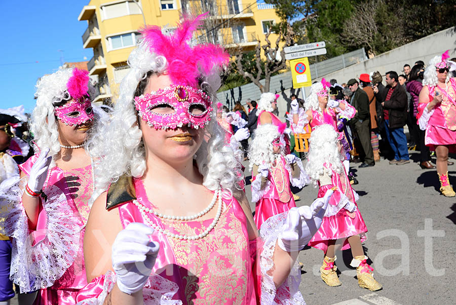 Carnaval de Santa Margarida i els Monjos 2016. Rua del Carnaval de Santa Margarida i els Monjos 2016