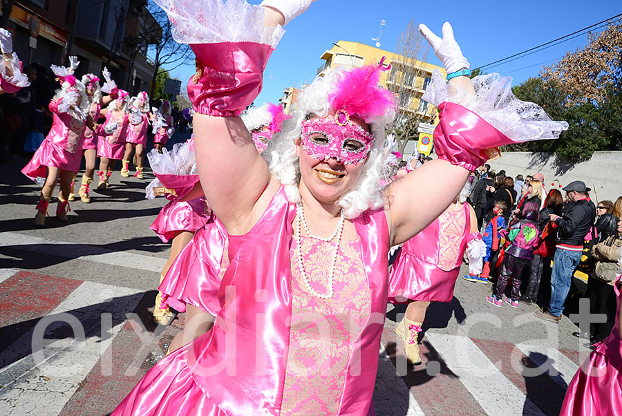 Carnaval de Santa Margarida i els Monjos 2016. Rua del Carnaval de Santa Margarida i els Monjos 2016