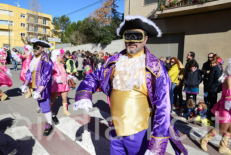 Carnaval de Santa Margarida i els Monjos 2016. Rua del Carnaval de Santa Margarida i els Monjos 2016