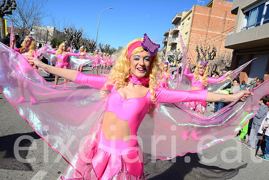 Carnaval de Santa Margarida i els Monjos 2016. Rua del Carnaval de Santa Margarida i els Monjos 2016