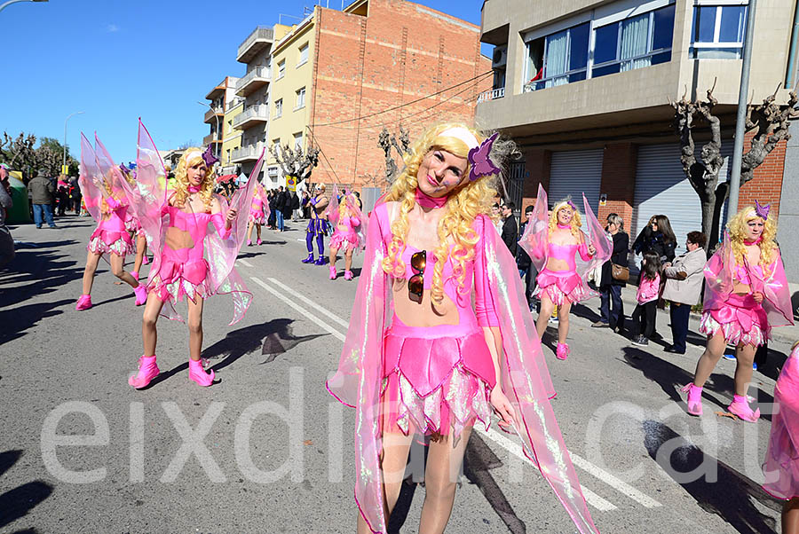 Carnaval de Santa Margarida i els Monjos 2016. Rua del Carnaval de Santa Margarida i els Monjos 2016