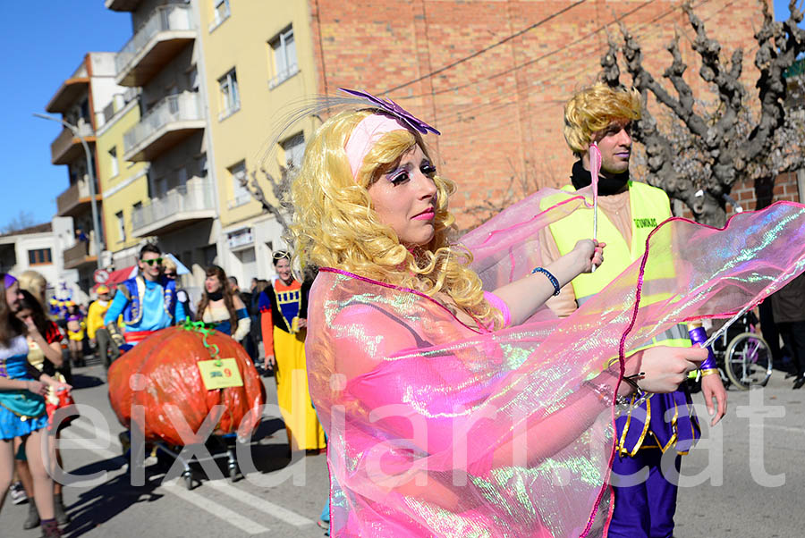 Carnaval de Santa Margarida i els Monjos 2016. Rua del Carnaval de Santa Margarida i els Monjos 2016