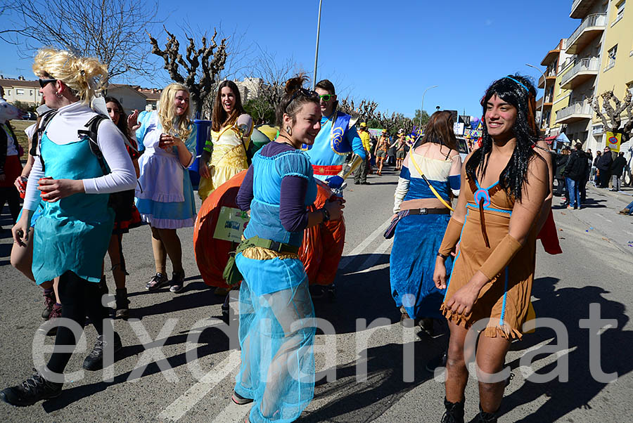 Carnaval de Santa Margarida i els Monjos 2016. Rua del Carnaval de Santa Margarida i els Monjos 2016