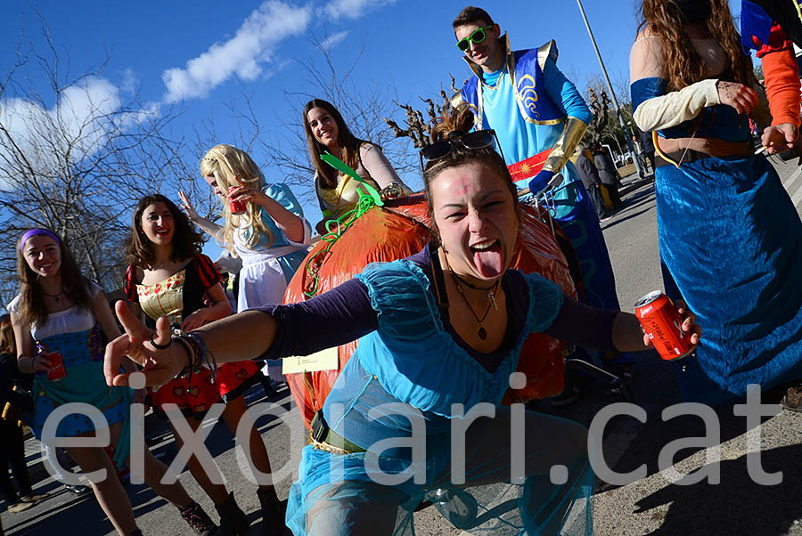 Carnaval de Santa Margarida i els Monjos 2016. Rua del Carnaval de Santa Margarida i els Monjos 2016