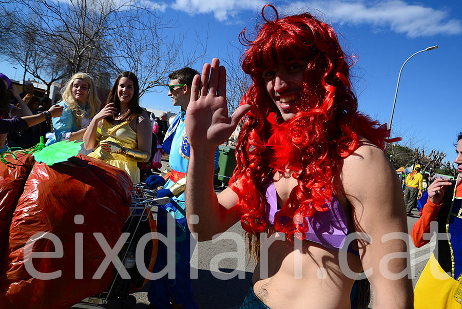 Carnaval de Santa Margarida i els Monjos 2016. Rua del Carnaval de Santa Margarida i els Monjos 2016