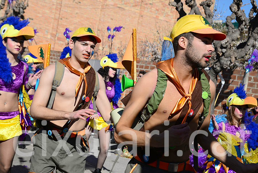 Carnaval de Santa Margarida i els Monjos 2016. Rua del Carnaval de Santa Margarida i els Monjos 2016