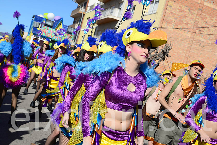 Carnaval de Santa Margarida i els Monjos 2016. Rua del Carnaval de Santa Margarida i els Monjos 2016