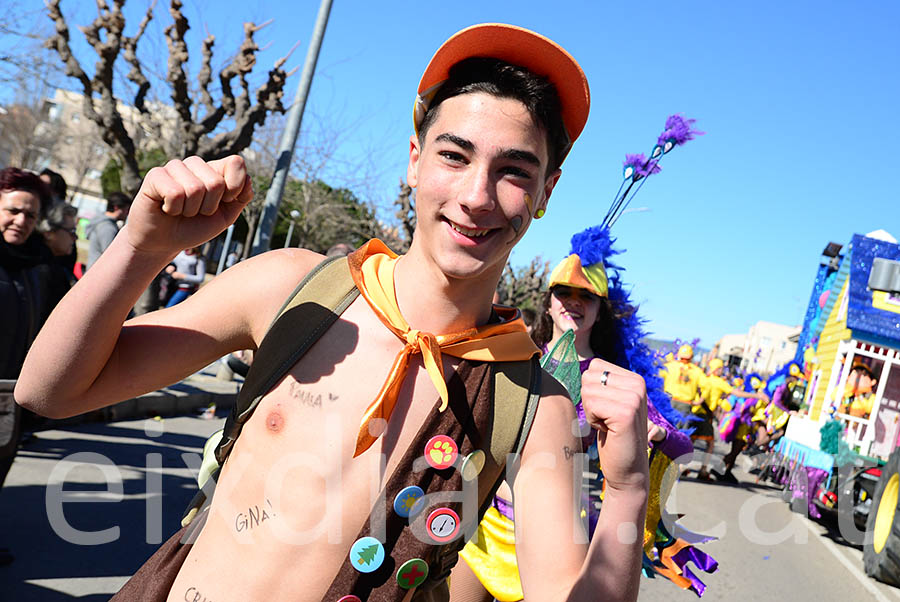 Carnaval de Santa Margarida i els Monjos 2016. Rua del Carnaval de Santa Margarida i els Monjos 2016