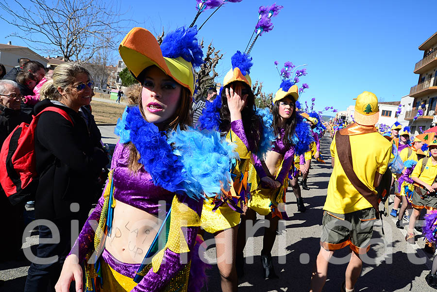 Carnaval de Santa Margarida i els Monjos 2016. Rua del Carnaval de Santa Margarida i els Monjos 2016