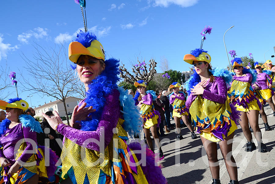 Carnaval de Santa Margarida i els Monjos 2016. Rua del Carnaval de Santa Margarida i els Monjos 2016