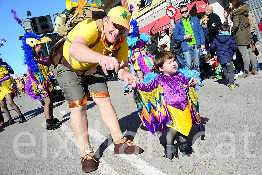 Carnaval de Santa Margarida i els Monjos 2016. Rua del Carnaval de Santa Margarida i els Monjos 2016