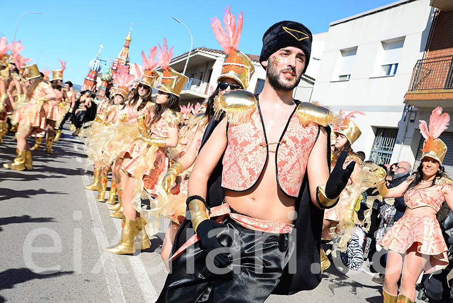 Carnaval de Santa Margarida i els Monjos 2016. Rua del Carnaval de Santa Margarida i els Monjos 2016